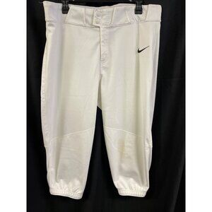 Nike Men's White Baseball Pants Size L - SKU 2033